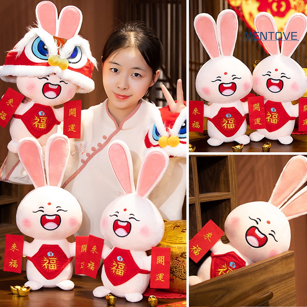 Thú Nhồi Bông Hình Động Vật Phong Cách Trung Hoa 45cm 2023 Cho Năm Mới