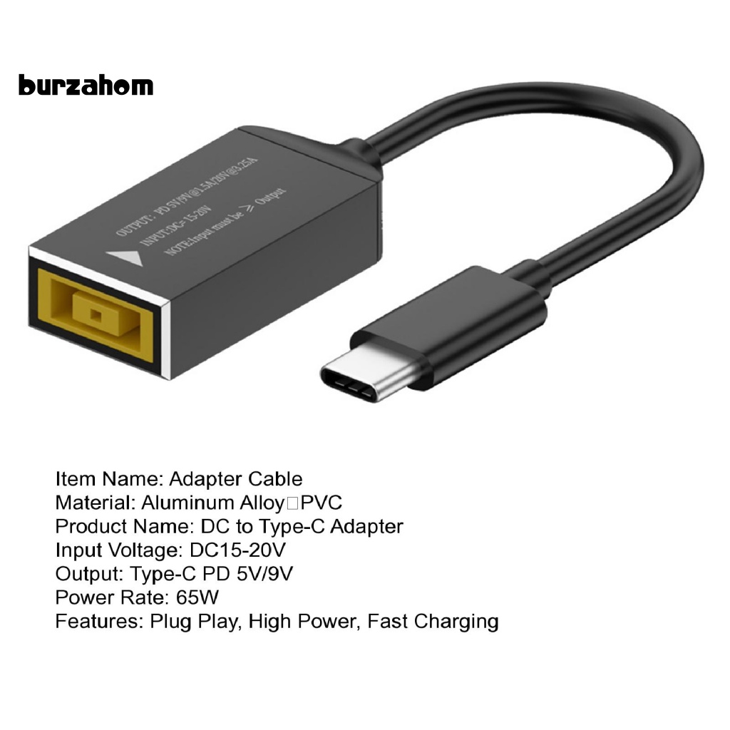 Phích Cắm Bur plug and play, thiết kế độc đáo, dễ dàng Cắm và không cần phải mang theo 65W công Suất Cao, Ổn Định mà không cần phải nóng, giúp bạn Sạc Đầy Đủ Thiết Bị