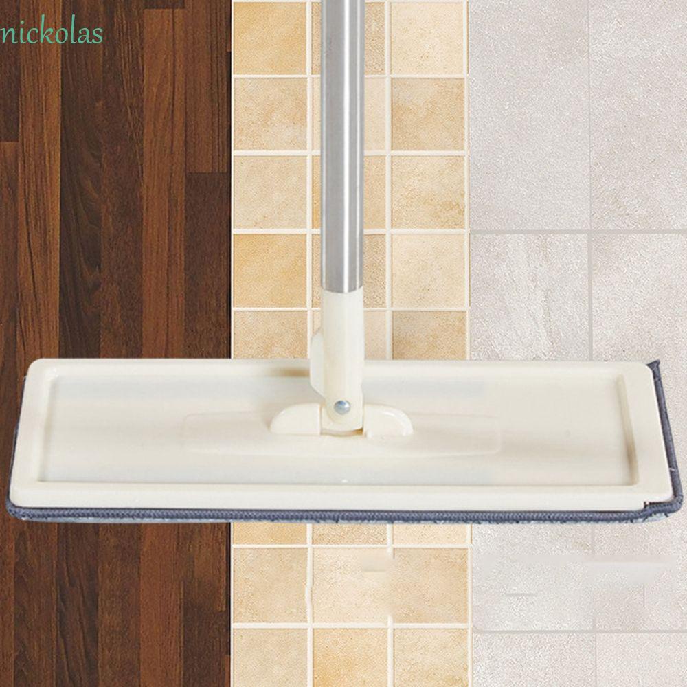 Nickolas Bộ Cây Lau Nhà Phẳng Lau Sàn Ướt Và Khô Chống Ăn Mòn Có Thể Xoay Được Dùng Được Cho Nhà Ở