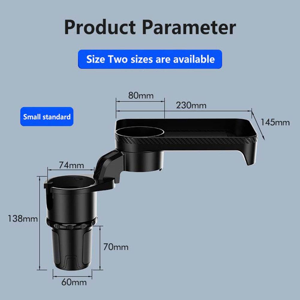 Giá Đỡ Cốc / Thức Ăn Xoay 360 Độ T6C7 Chuyên Dụng Cho Xe Hơi