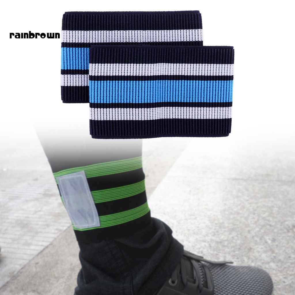 Bộ 2 Dây Đeo Mắt Cá Chân Co Giãn Ba Màu Sắc Dùng Khi Hoạt Động Ngoài Trời