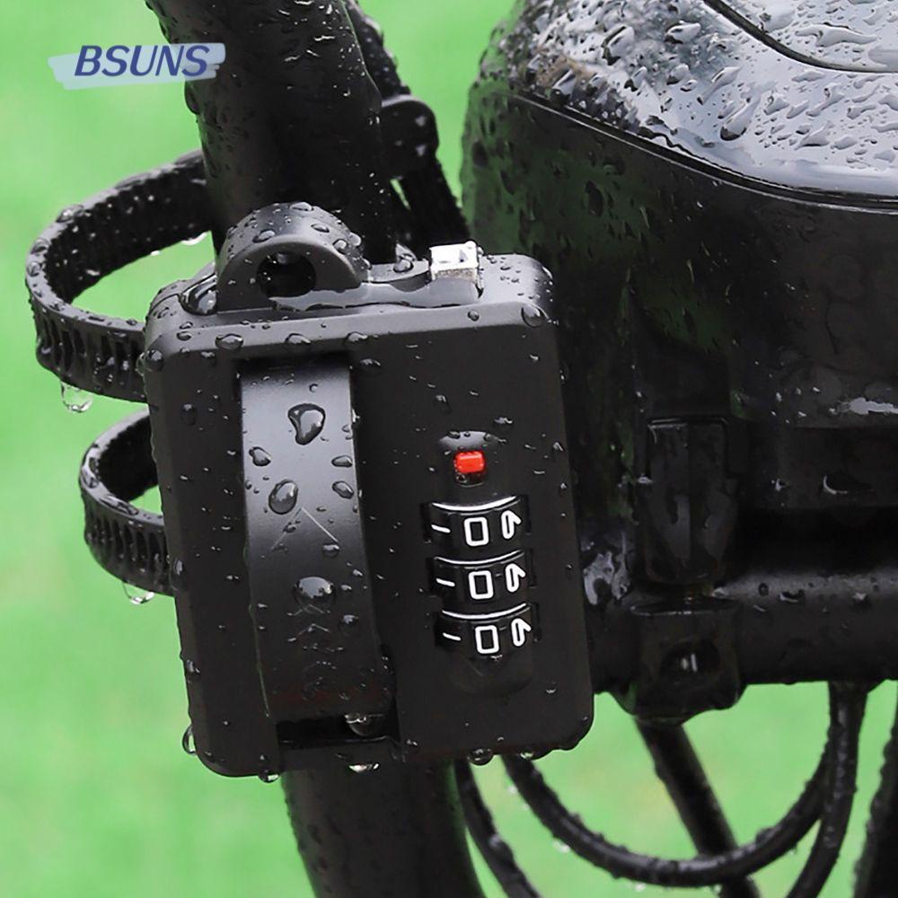 Móc Treo Mũ Bảo Hiểm Có Mật Khẩu Tiện Dụng Cho Xe Đạp