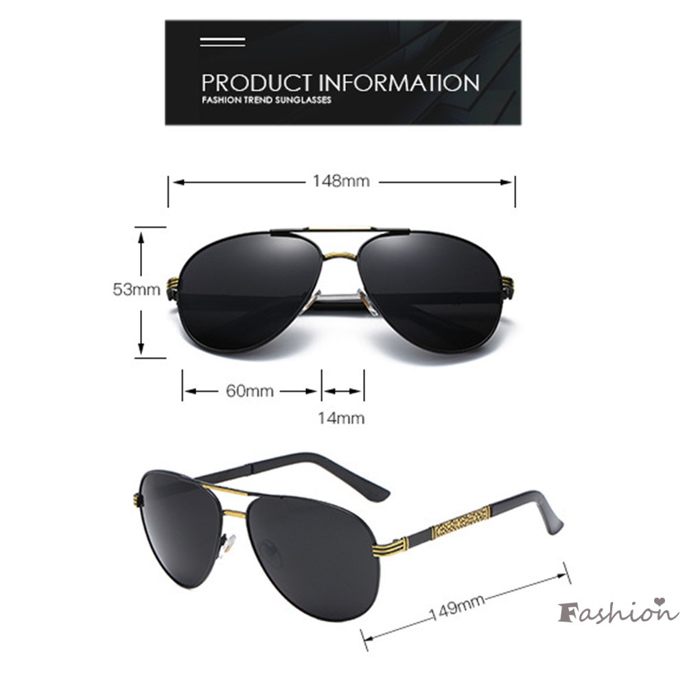 Kính Mát Chống Tia UV400 Chống Cháy Thời Trang