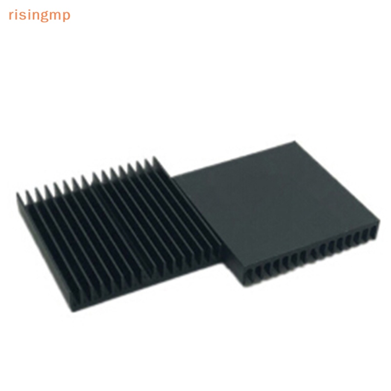 1 Chip Tản Nhiệt Bo Mạch Chủ Bằng Nhôm Màu Đen Kích Thước 60 * 60 * 10mm