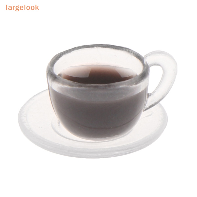 Bộ Cốc Cà Phê Mini Tỉ Lệ 1: 12 Dùng Trang Trí Nhà Búp Bê