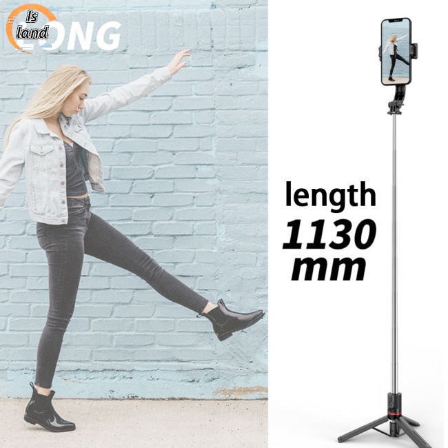 [IS] L13] Gậy Chụp Ảnh Selfie Cầm Tay Kết Nối Bluetooth Có Thể Tháo Rời Cho Điện Thoại