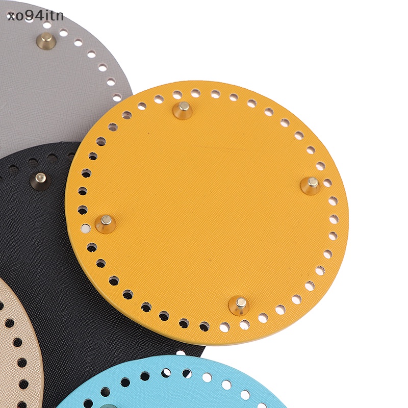 Đế Tròn Bằng Da Dùng Làm Túi Xách Tiện Dụng