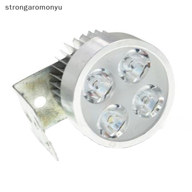 Đèn Pha 4 Bóng Led DRL Chống Thấm Nước 12-85V Chuyên Dụng Cho Xe Mô Tô