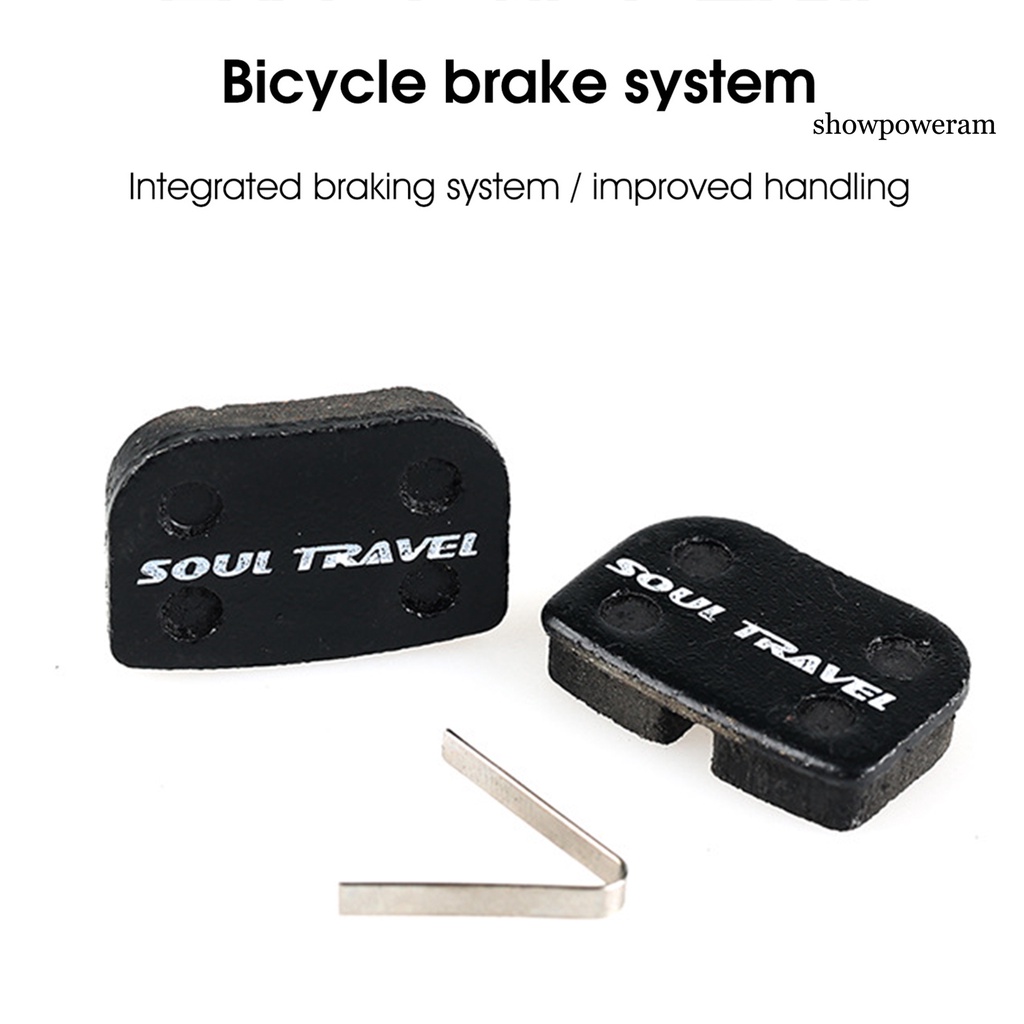 Set 1 Bộ Má Phanh Đĩa Cứng Giảm Tiếng Ồn Độ Bền Cao Cho Xe Đạp