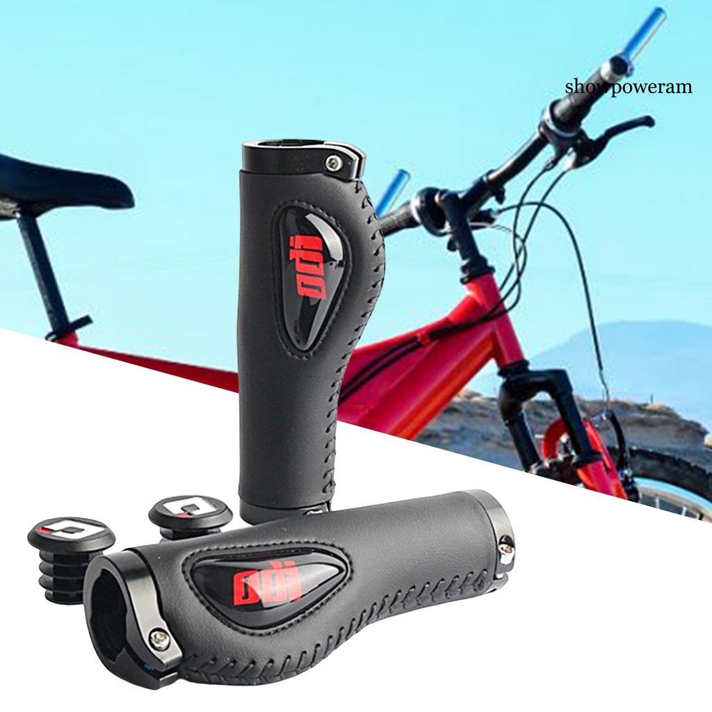 Set 2 Vỏ Bọc Tay Lái Xe Đạp Leo Núi Chất Liệu Giả Da