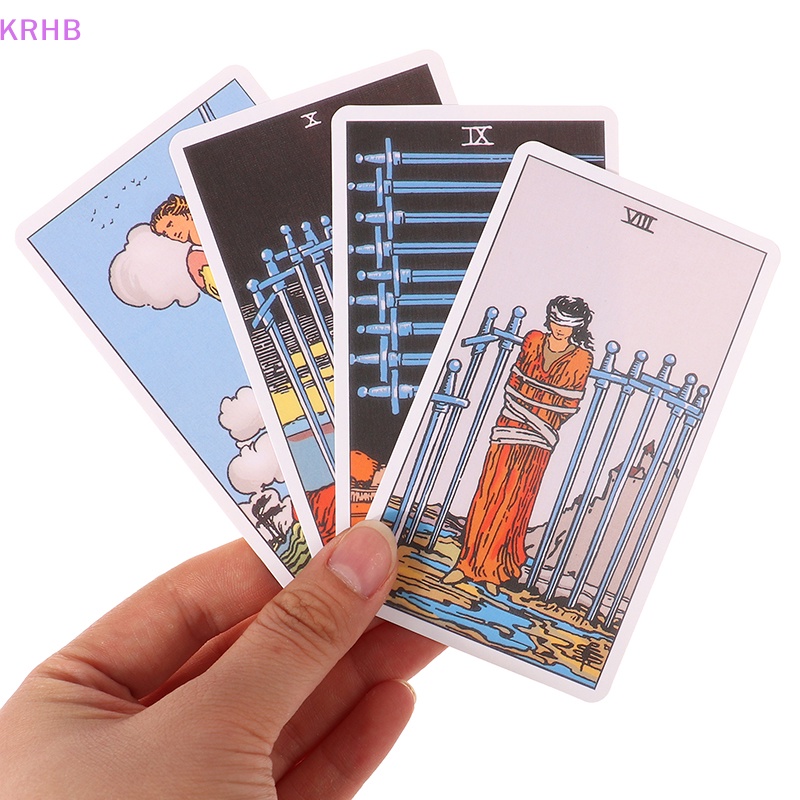 Bộ Bài Tarot Chính Hãng KRHB Sáng Tạo Và Thiết Thực Mới Dành Cho Người Lớn Và Trẻ Em