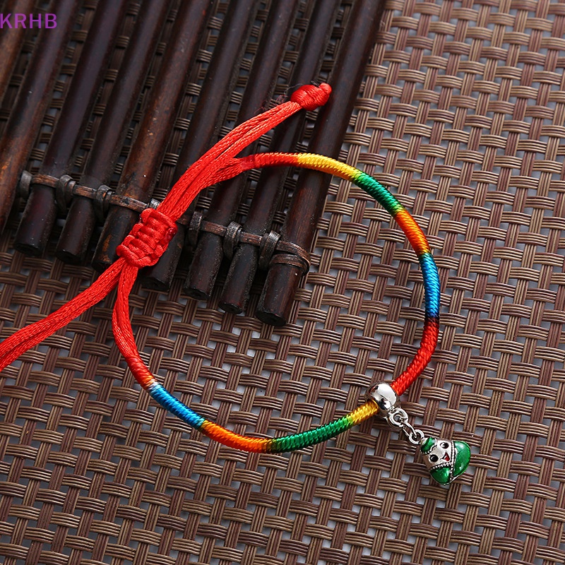 Vòng Tay Dây Thừng Nhiều Màu Phong Cách Trung Hoa Cho Người Lớn Và Trẻ Em Mới