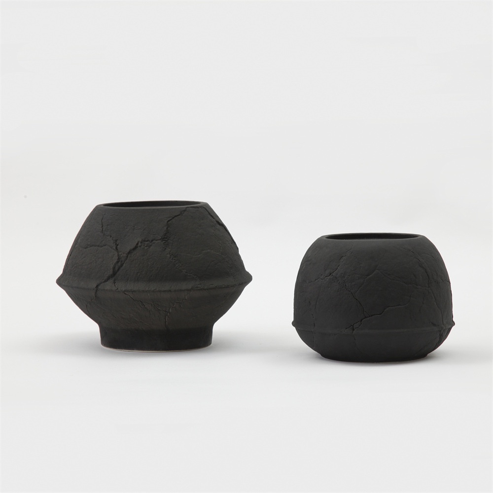 Lọ Gốm Nhám Phong Cách Trung Hoa Sáng Tạo Mềm Mại Trang Trí Phòng Khách