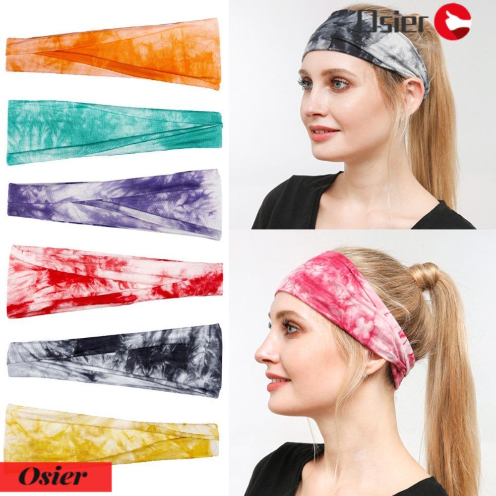 Băng Đô Bản Rộng In Họa Tiết 1 Phong Cách Thể Thao Thời Trang Cho Nữ