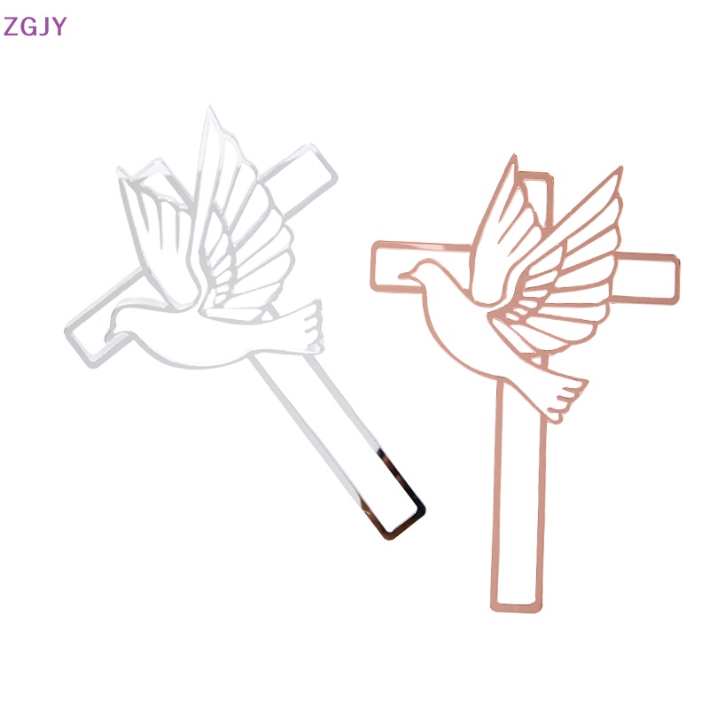 Topper Trang Trí Bánh Kem Hình Chim Bồ Câu Mới