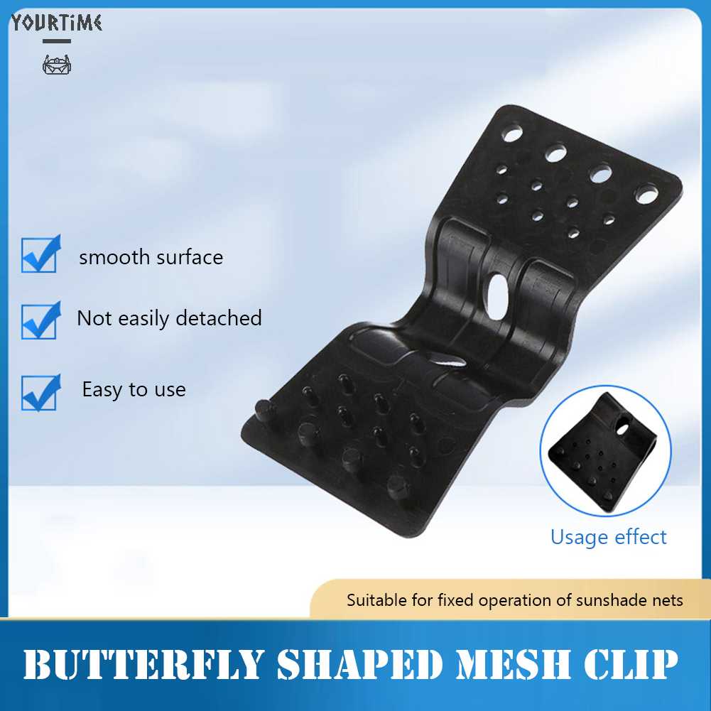 Kẹp Cố Định Vải Chống Trượt Có Thể Tháo Rời Cho Nhà Kính