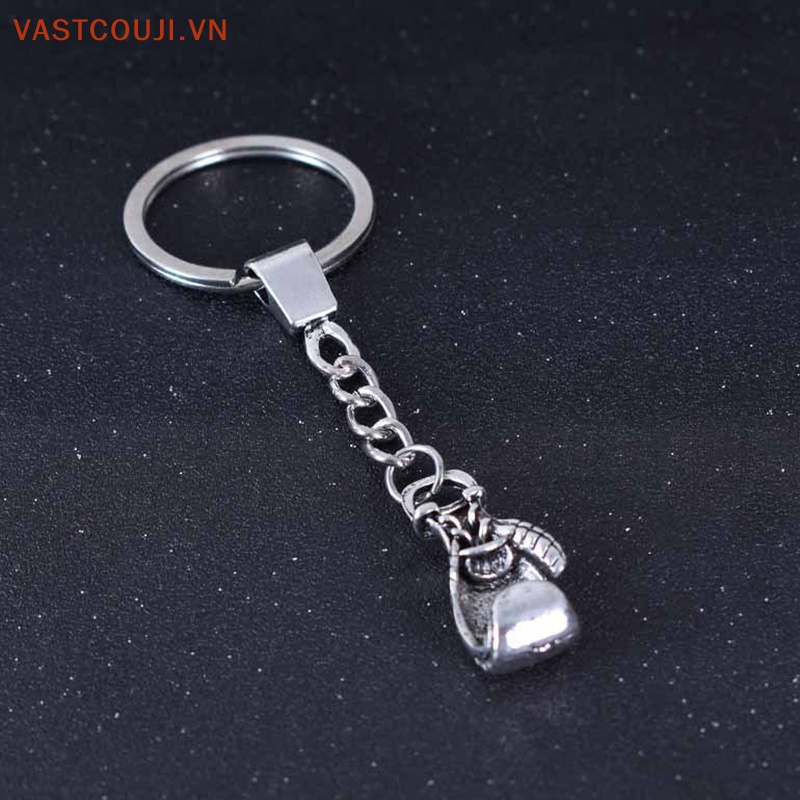 Móc Khóa Kim Loại Hình Găng Tay Boxing Độc Đáo