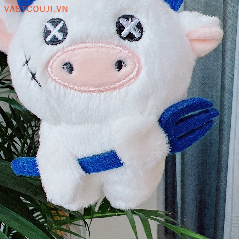 1 Móc Khóa Hình Cá Ngựa Nhồi Bông Đáng Yêu 12cm