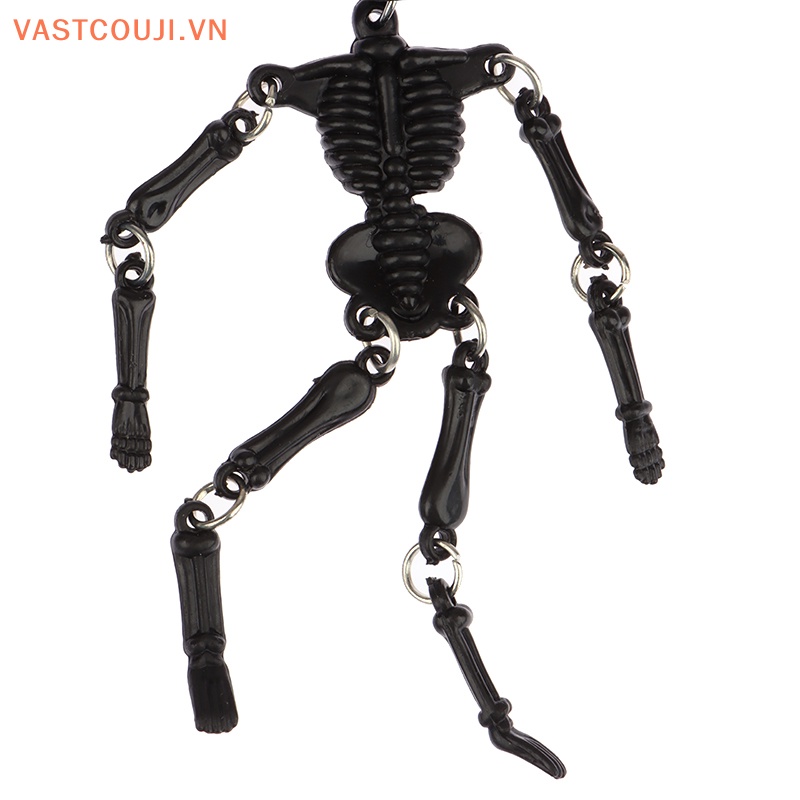 Móc Khóa Hình Đầu Lâu Phát Quang Phong Cách Gothic Thời Trang