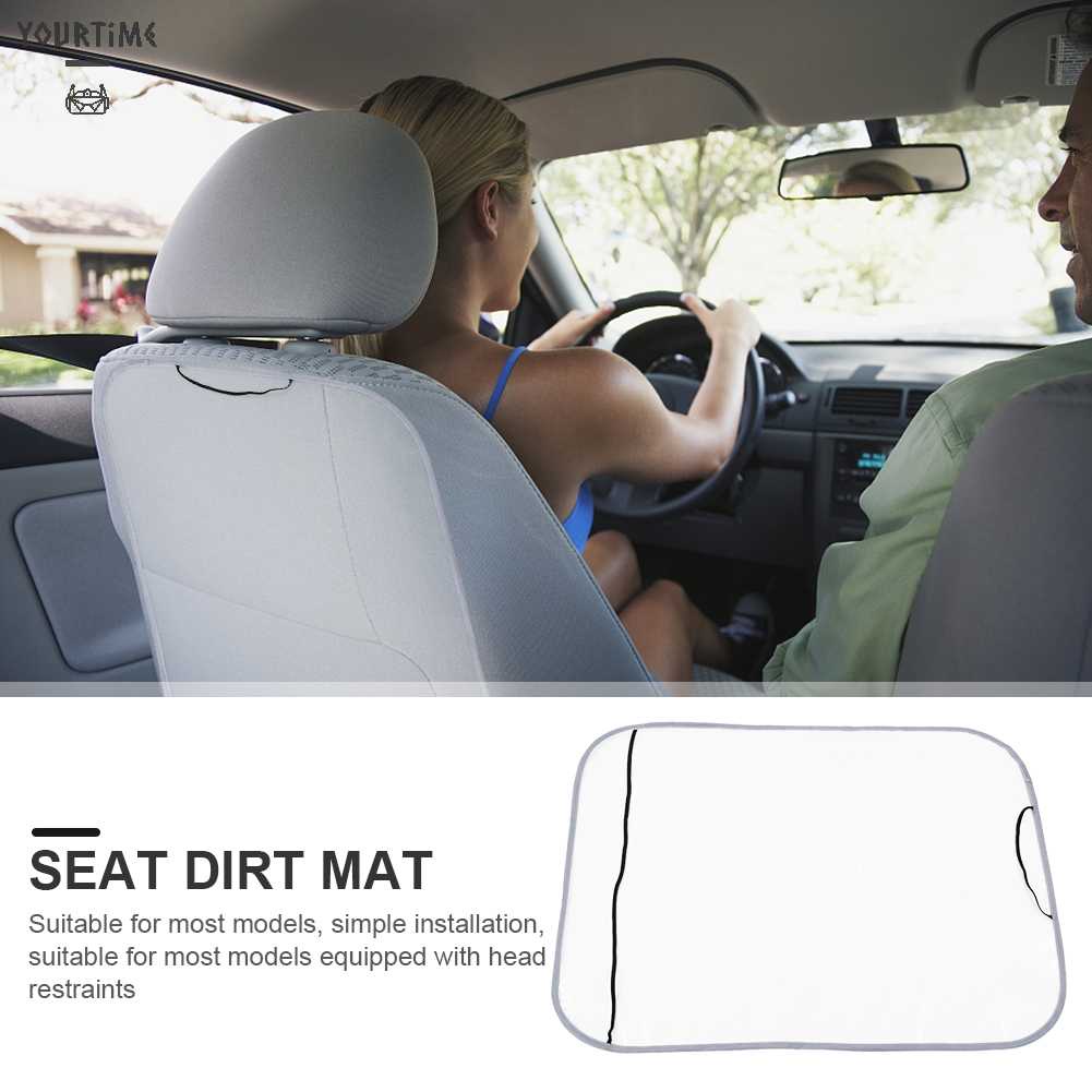 Thảm Lót Lưng Ghế Chống Đá Bảo Vệ Nội Thất Xe Hơi Tiện Dụng Sự Bảo Vệ