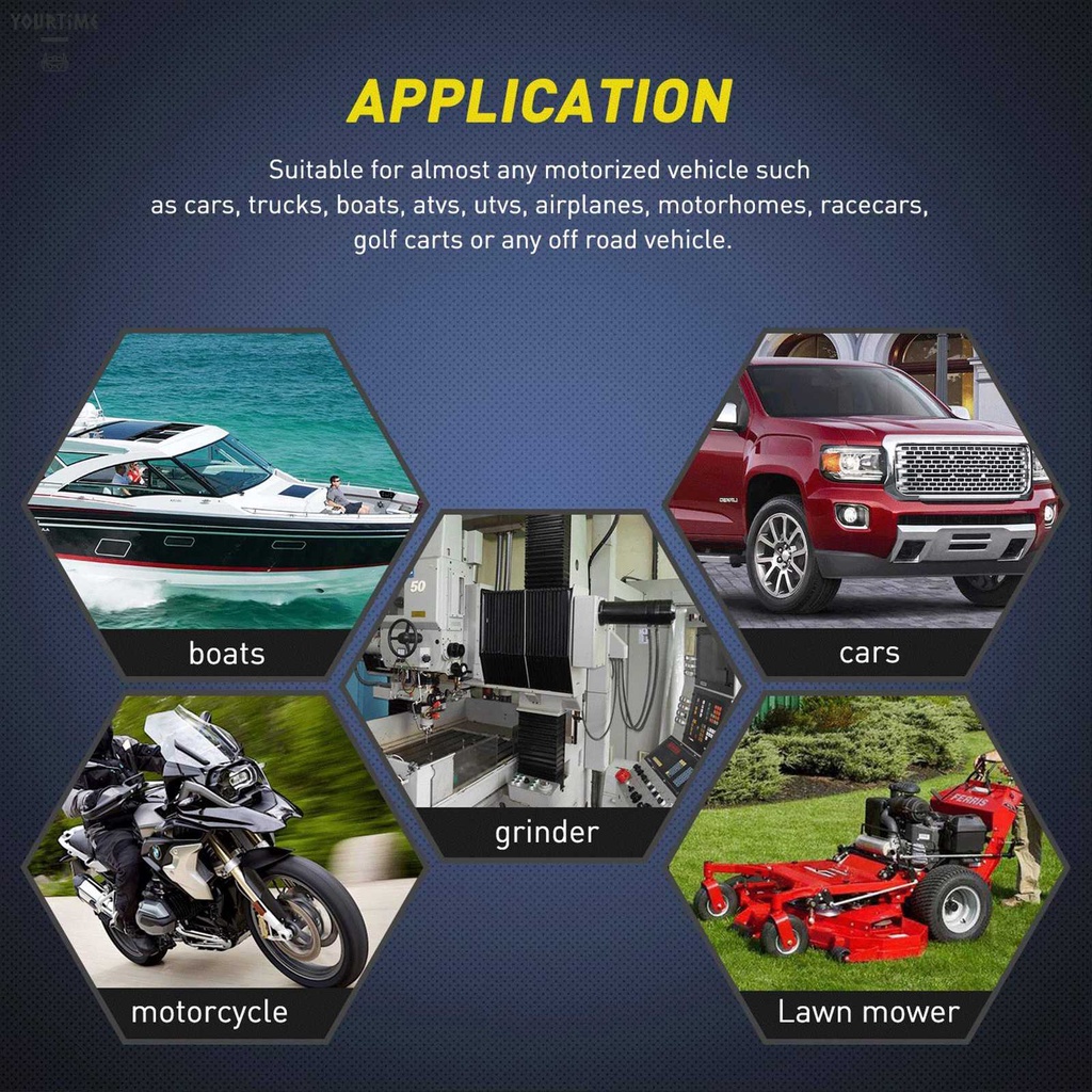 Set 2 Công Tắc Bật / Tắt Nguồn Điện SPST Cho Xe Hơi / Tàu Thuyền