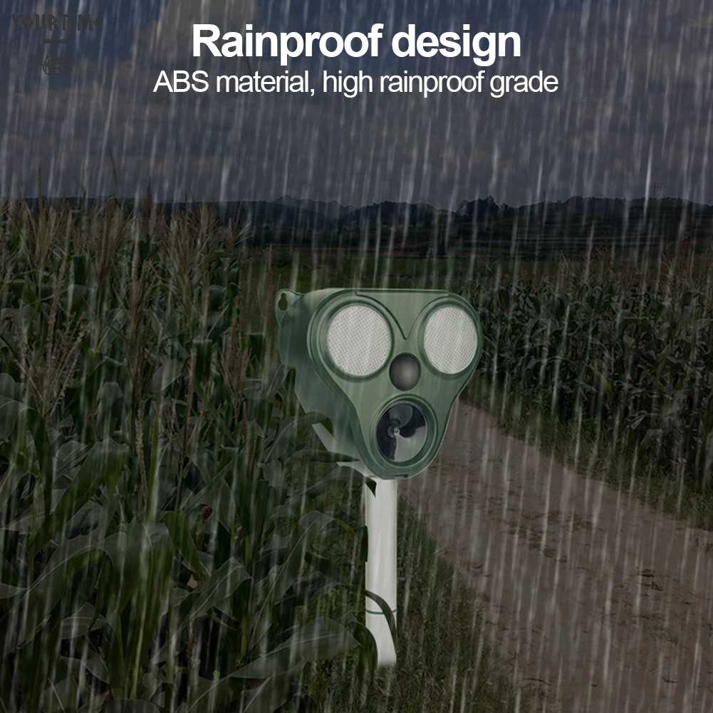 Thiết Bị Đuổi Chuột 120 Lỗ Sử Dụng Năng Lượng Mặt Trời