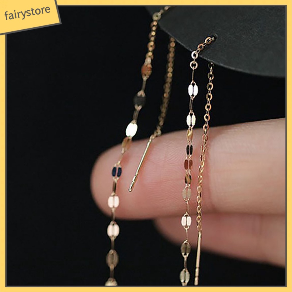 1 Đôi Bông Tai Dáng Dài Thiết Kế Ngọt Ngào Thời Trang Cho Nữ