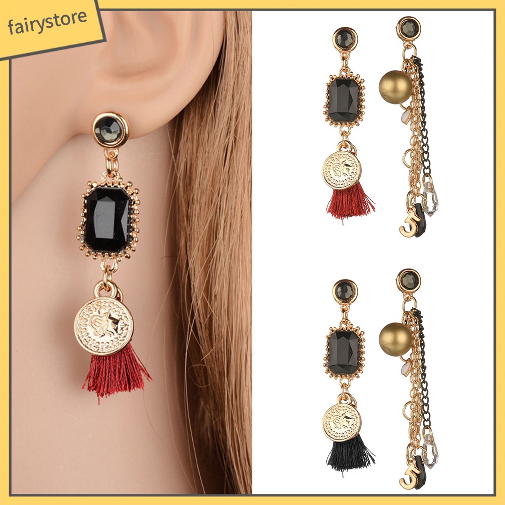 Khuyên Tai Nữ Trang Dáng Dài Tạo Hình Độc Đáo