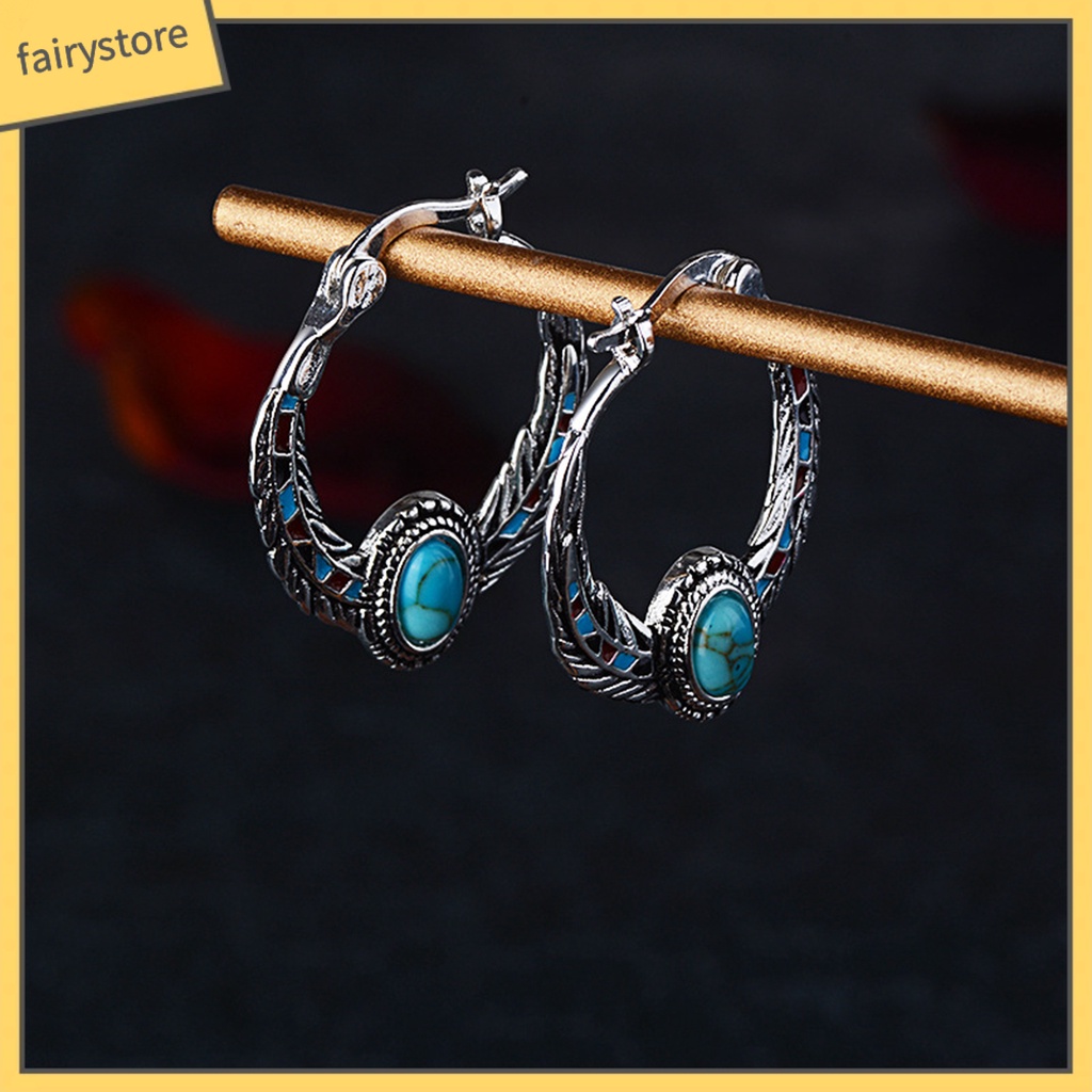 1 Đôi Bông Tai Dáng Dài Thiết Kế Tinh Tế Thời Trang Dự Tiệc Cho Nữ