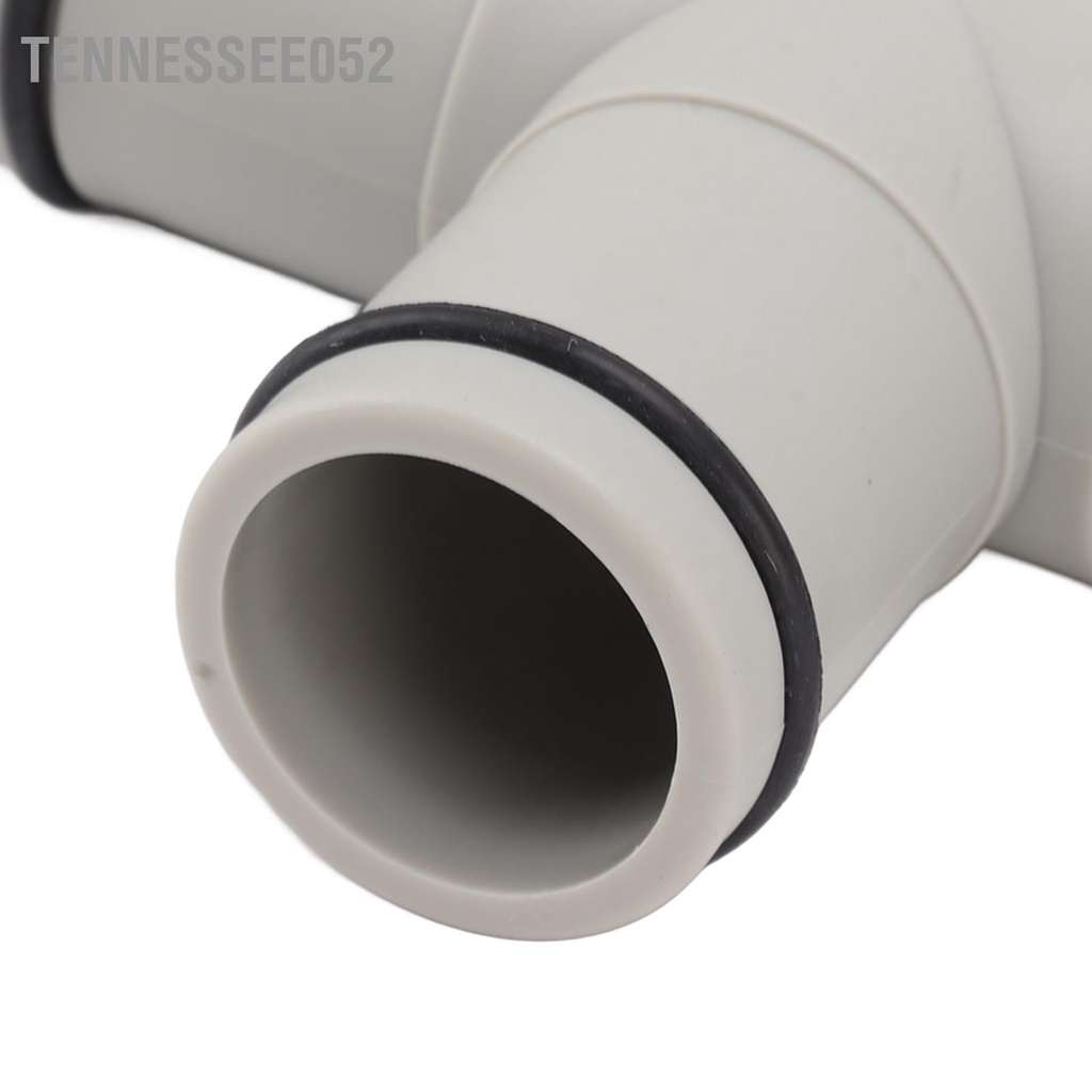 Tennessee052 Van pít tông ống hình chữ T kép bằng nhựa 1 25 inch cho bể bơi trên mặt đất