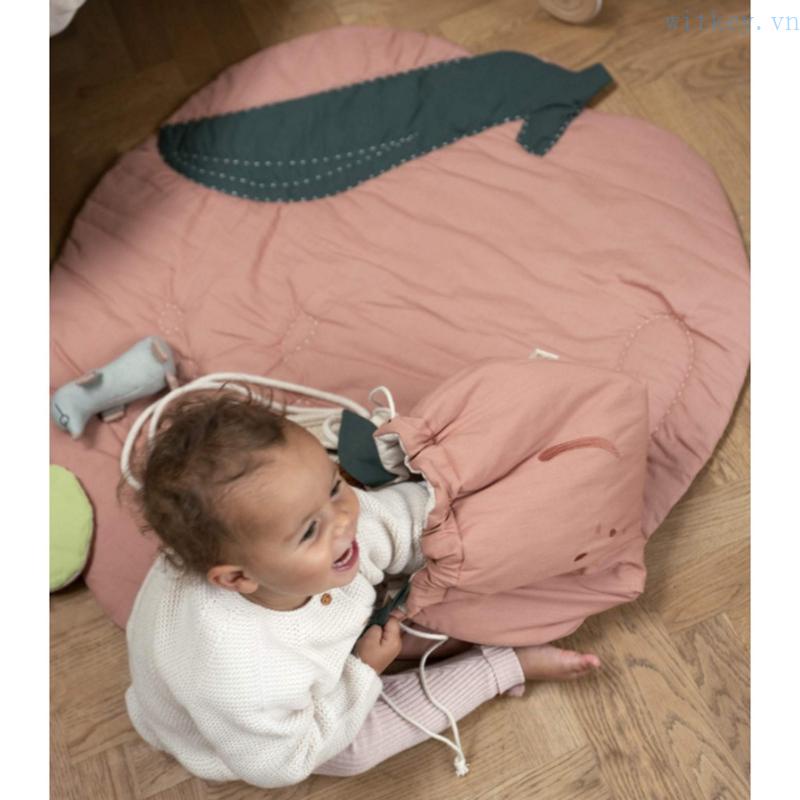 Thảm Trải Sàn Chất Liệu Cotton Dùng Để Trang Trí Phòng Bé