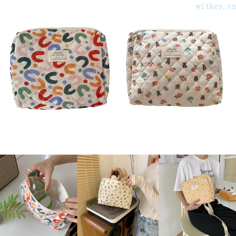 Túi Đựng Tã Lót / Đồ Dùng Cỡ Lớn Có Khóa Kéo Tiện Dụng