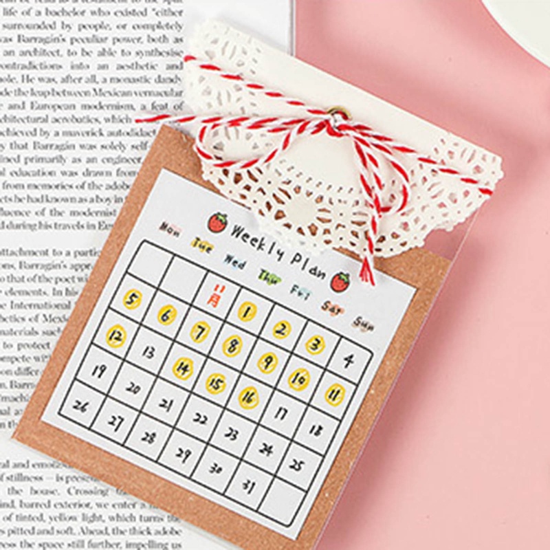 Set 30 Tấm Giấy Ghi Chú Họa Tiết Đáng Yêu Trang Trí Sổ Tay