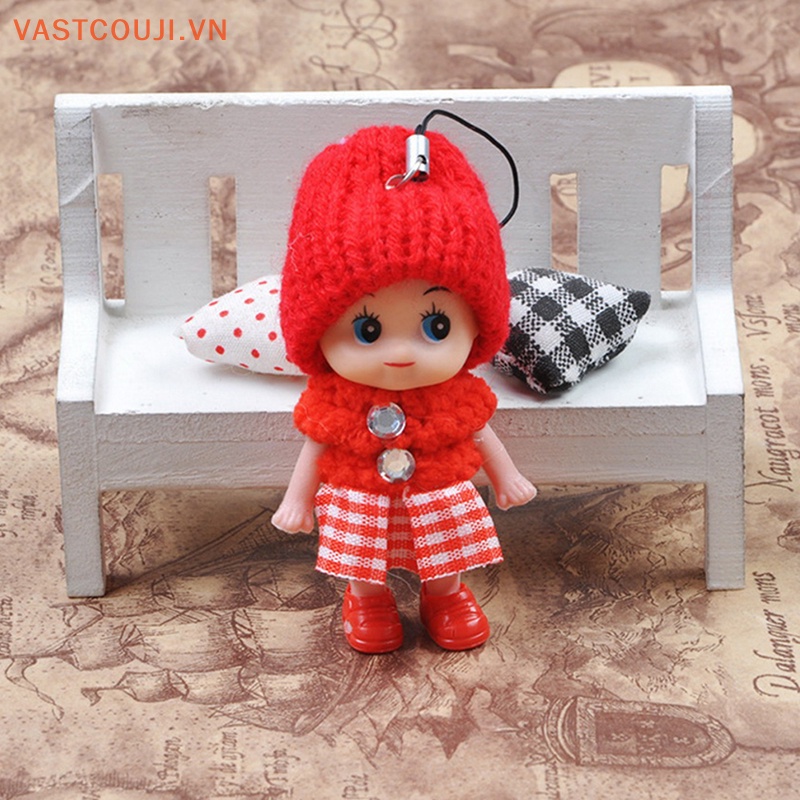 Set 6 Móc Khóa Hình Thú Nhồi Bông Đáng Yêu