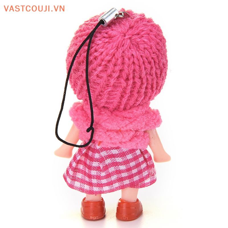 Set 6 Móc Khóa Hình Thú Nhồi Bông Đáng Yêu