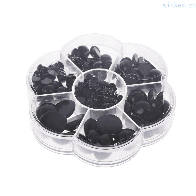 Mắt Nhựa An Toàn Cho Búp Bê 226 Cái 6mm 8mm 10mm 12mm 14mm 16mm 18mm DIY