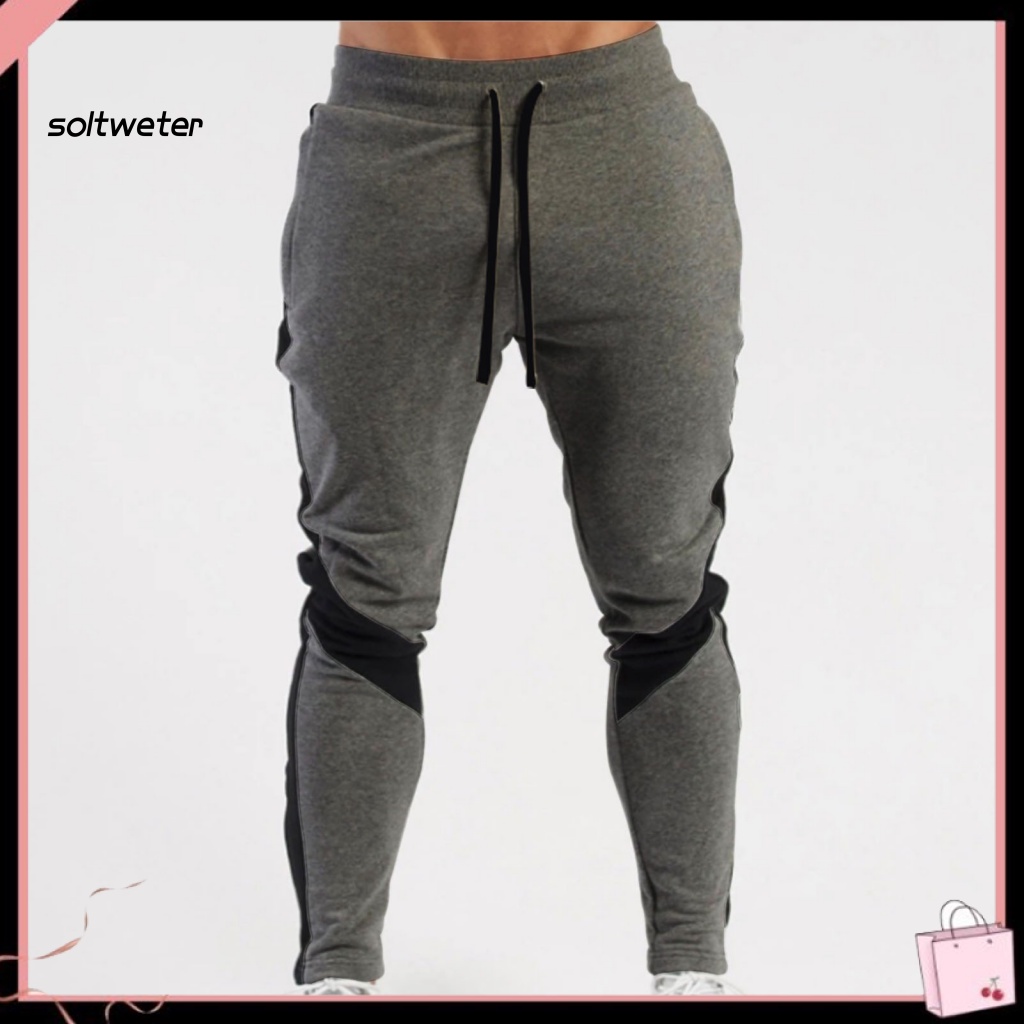 St Quần Bút Chì Ôm Dáng Thoáng Khí Phối Màu Tương Phản Mặc Hàng Ngày Cho Chạy Bộ