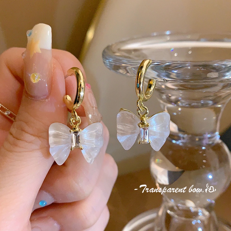 Khuyên Tai Hình Nơ Phong Cách Mới Dành Cho Bạn Nữ