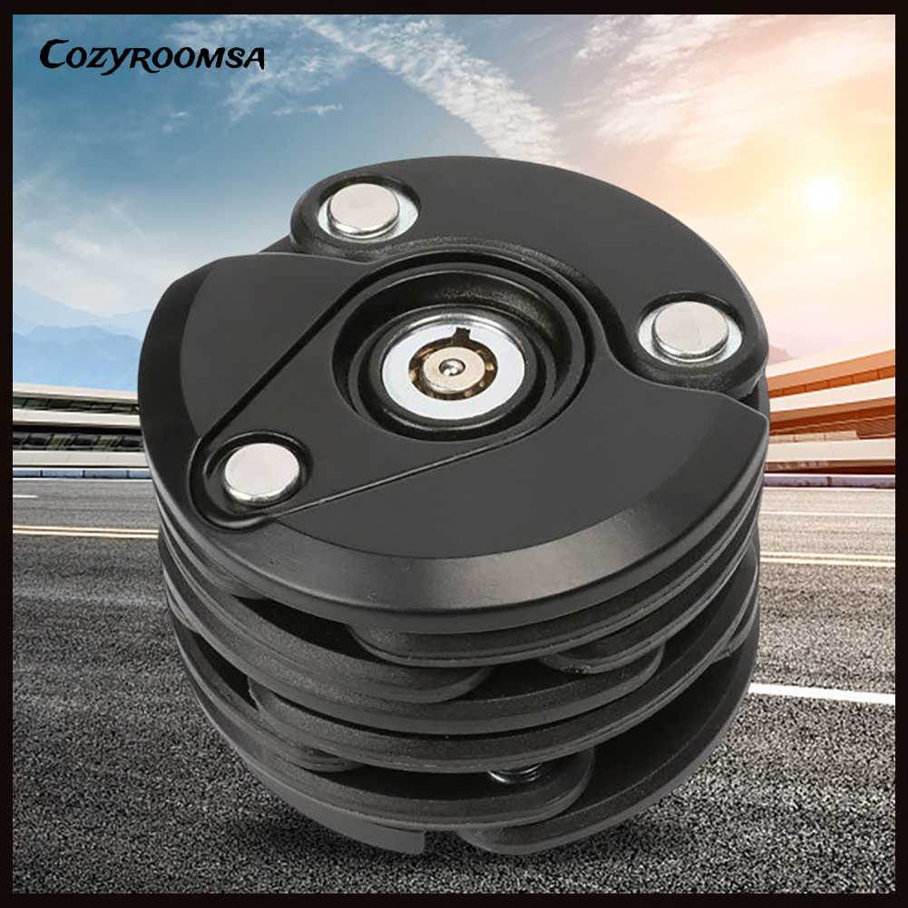 Dây Xích Khóa Xe Đạp / Xe Máy Bằng Hợp Kim Thép Cao Cấp