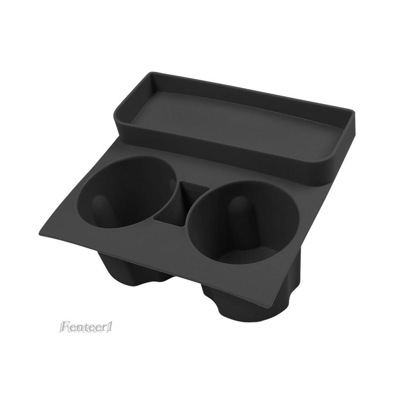 Hộp Đựng Đồ Uống 2 Trong 1 Màu Đen Cho Xe Hơi Fenteer1