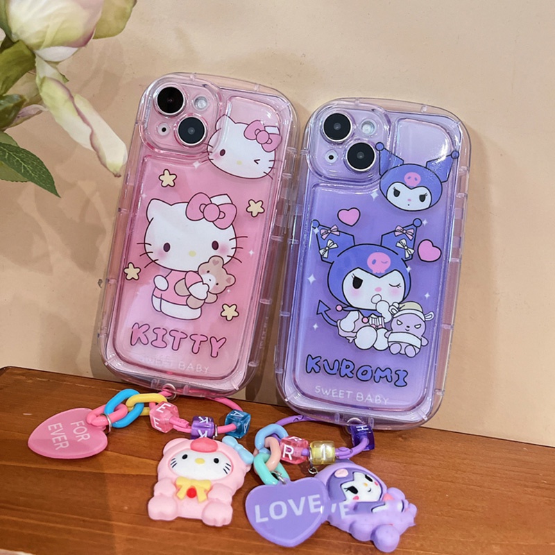 Ốp Điện Thoại In Hoạt Hình Cinnamoroll Kuromi Kitty Cho Redmi K50 K60 K40 Pro Xiaomi Mi 13 12 Pro 10 10T Lite