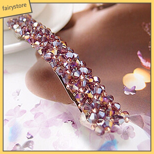 Kẹp Tóc Đính Pha Lê Lấp Lánh Thời Trang Cho Nữ