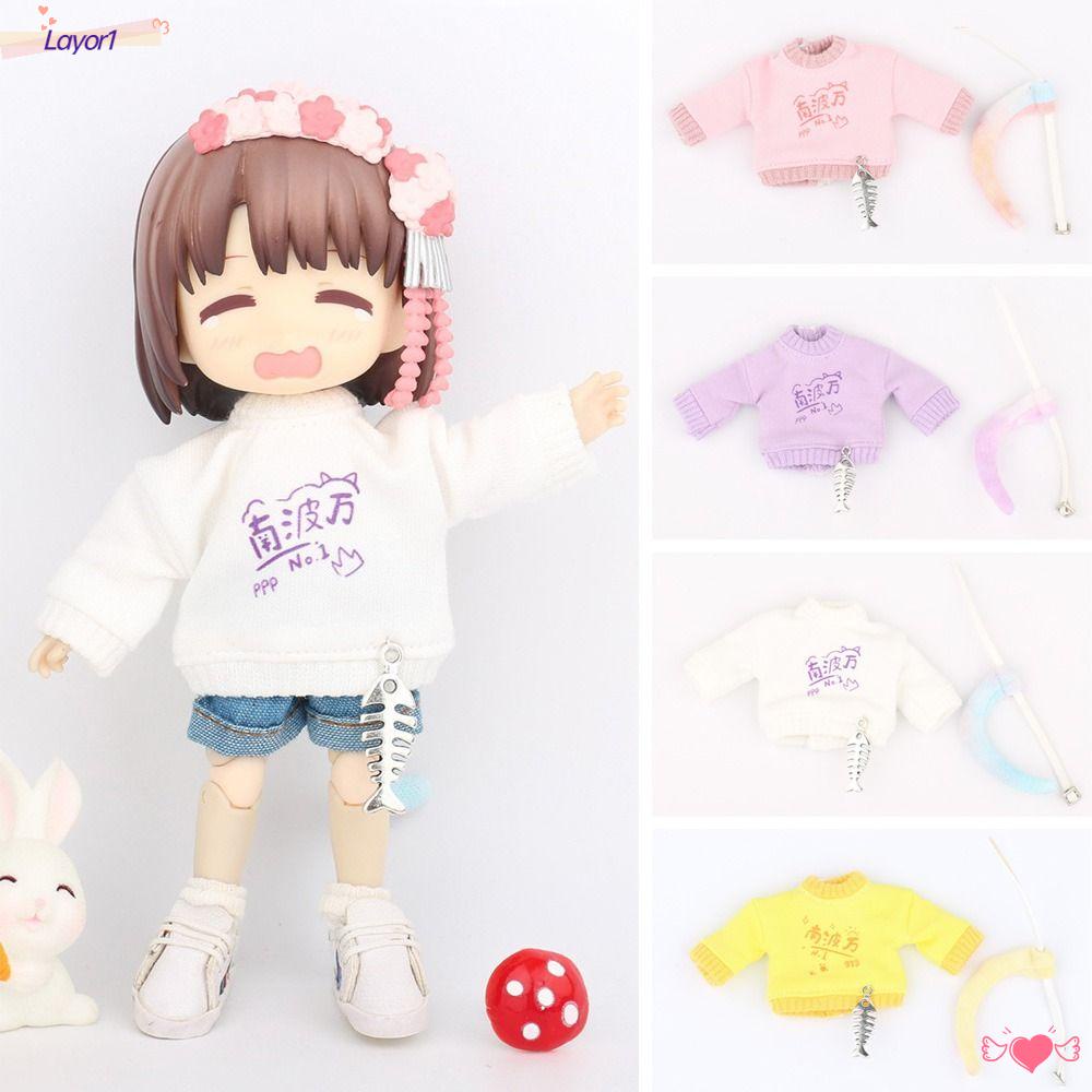 Áo Thun Xinh Xắn Dễ Thương Cho Búp Bê LAYOR1 1 / 12Bjd