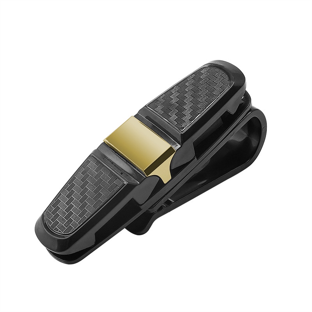 Kẹp Giữ Mắt Kính / Thẻ / Mắt Kính Gắn Tấm Che Nắng Xe Hơi Thông Dụng