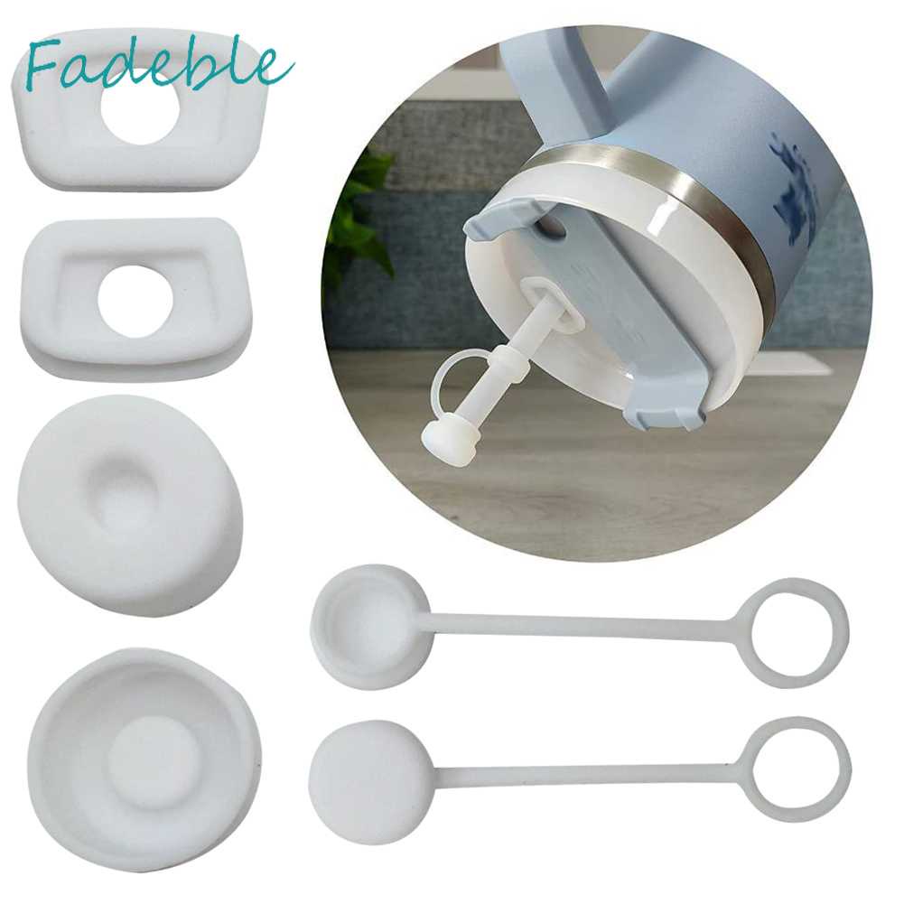 Bộ 6 Nắp Đậy Cốc Nước Bằng Silicone Chống Tràn Tiện Dụng