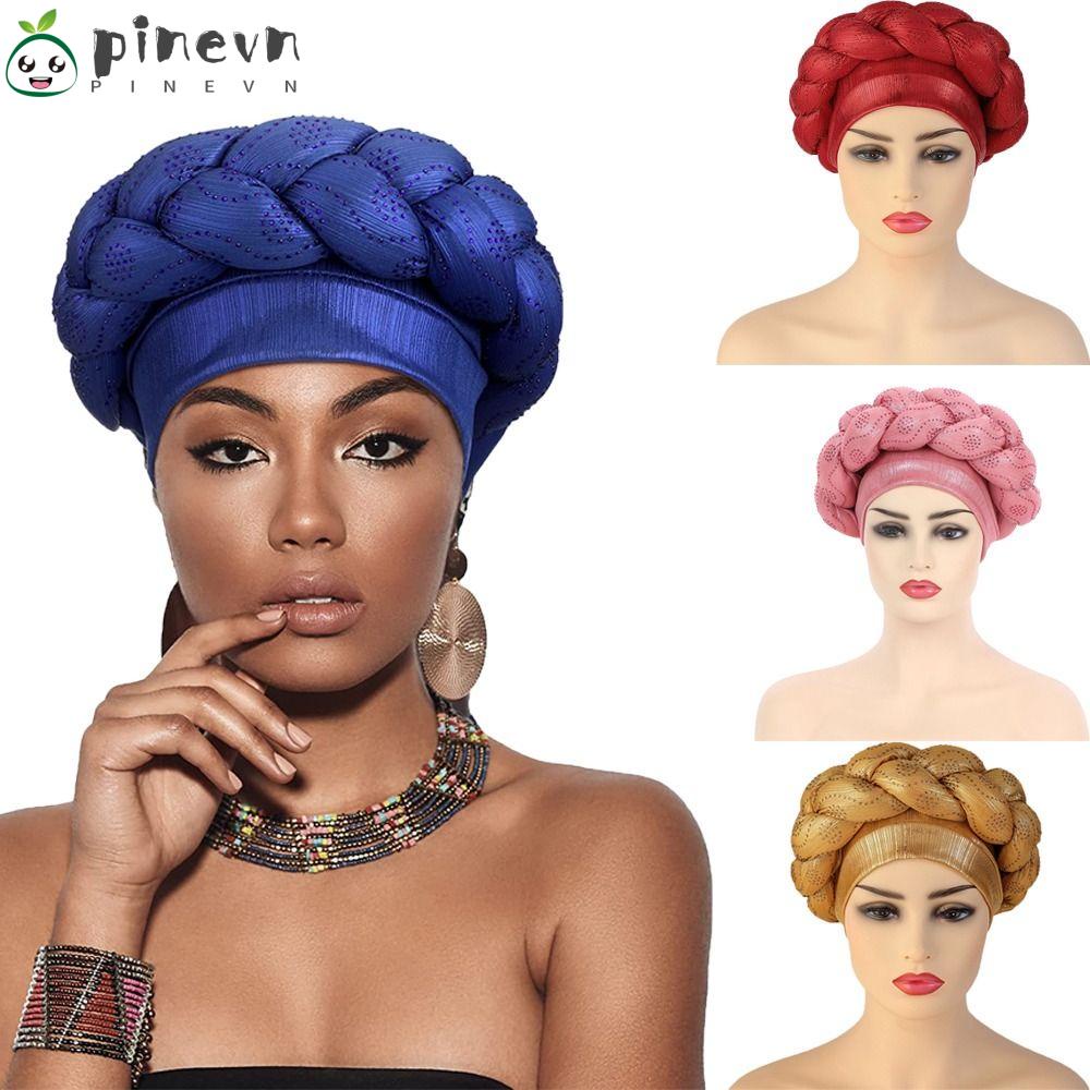 Khăn Turban Thời Trang Phong Cách Châu Phi Cho Nữ