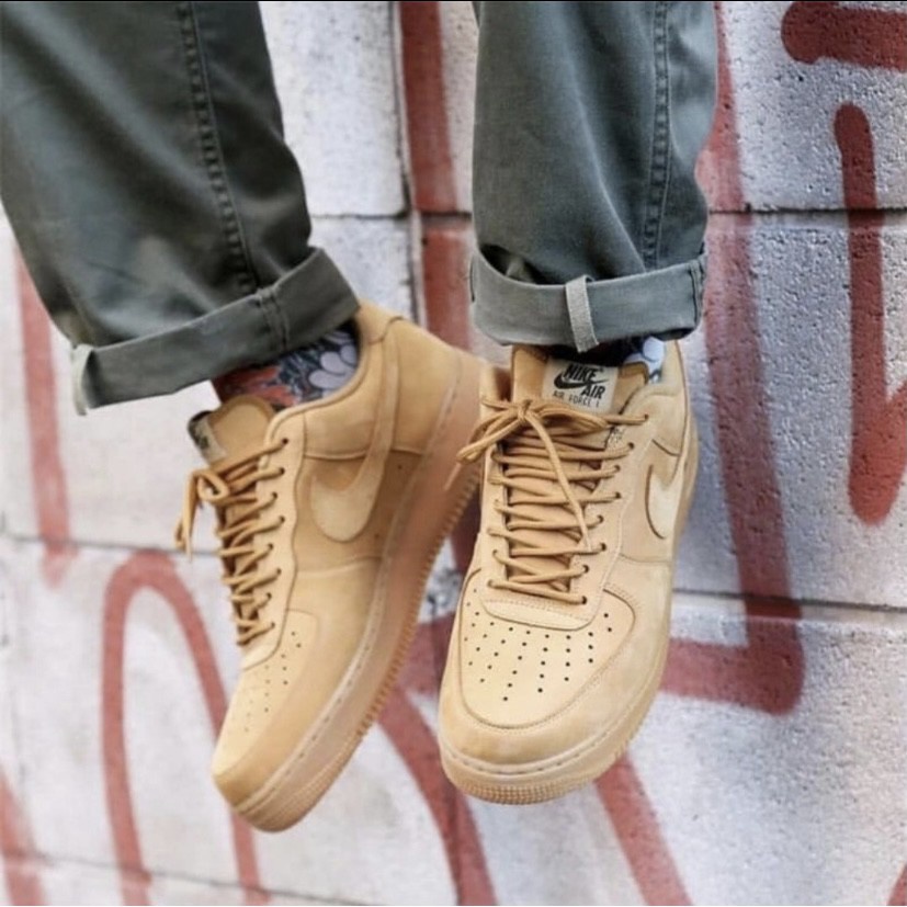 Giày Thể Thao Air Force One 1 High Flax AF1 CJ9178-200