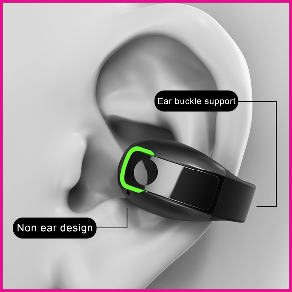 Tai Nghe Chụp Tai Chống Nước 5.3 Thiết Kế Dạng Kẹp Tiện Dụng Khi Đạp Xe