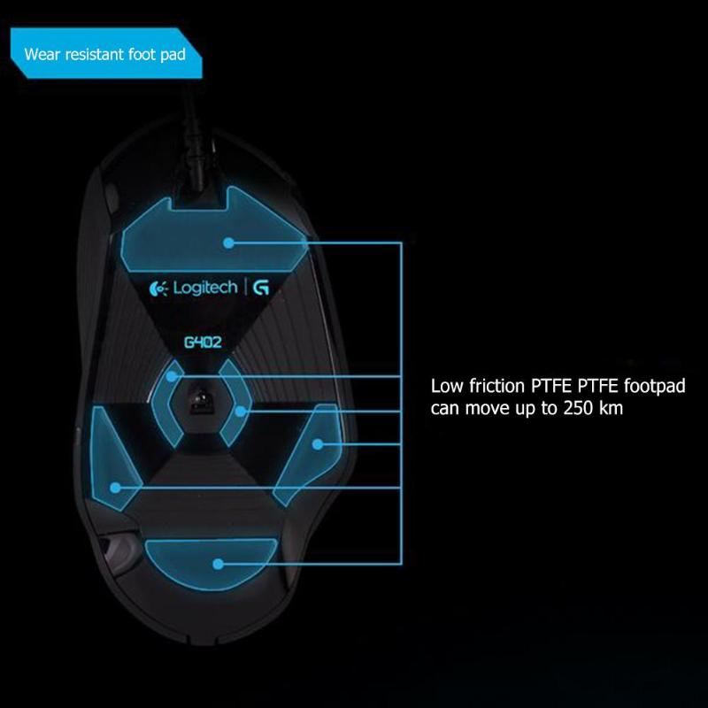 Chuột Quang Chơi Game Có Dây 4000DPI 24Ship G402 Cho PC