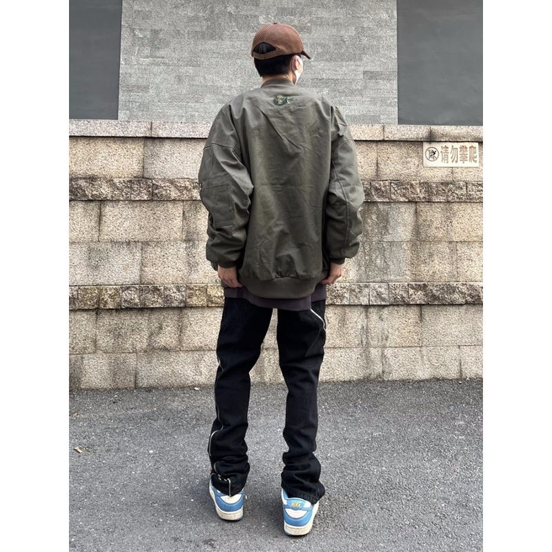 Áo Khoác Bóng Chày Dáng Rộng Thêu Chữ Phong Cách Đường Phố Mỹ Thời Trang Xuân Thu Cho Nam Và Nữ